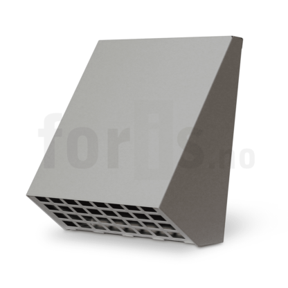 Ventilasjonshette Grå