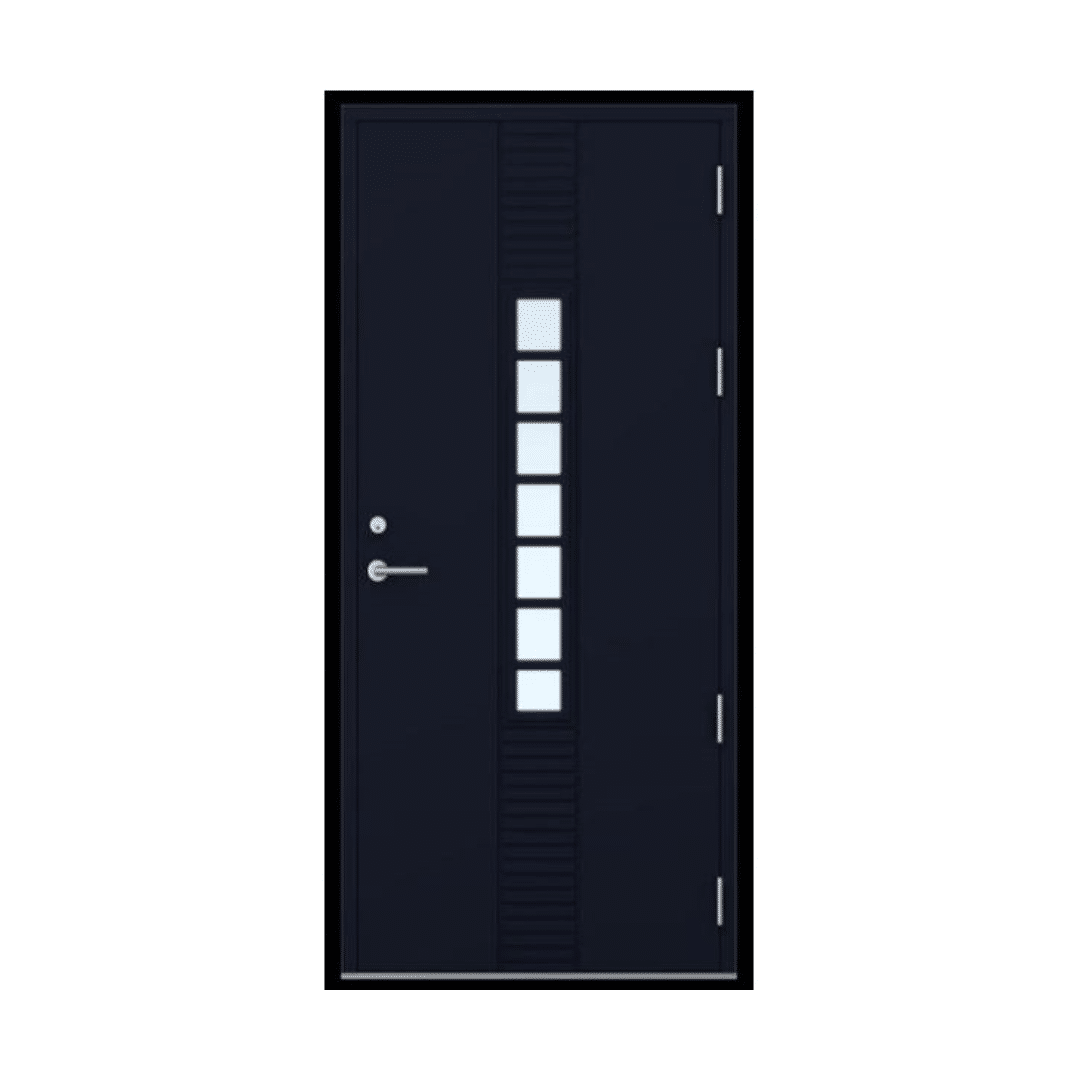 100 x 210 Tor antrasittgrå