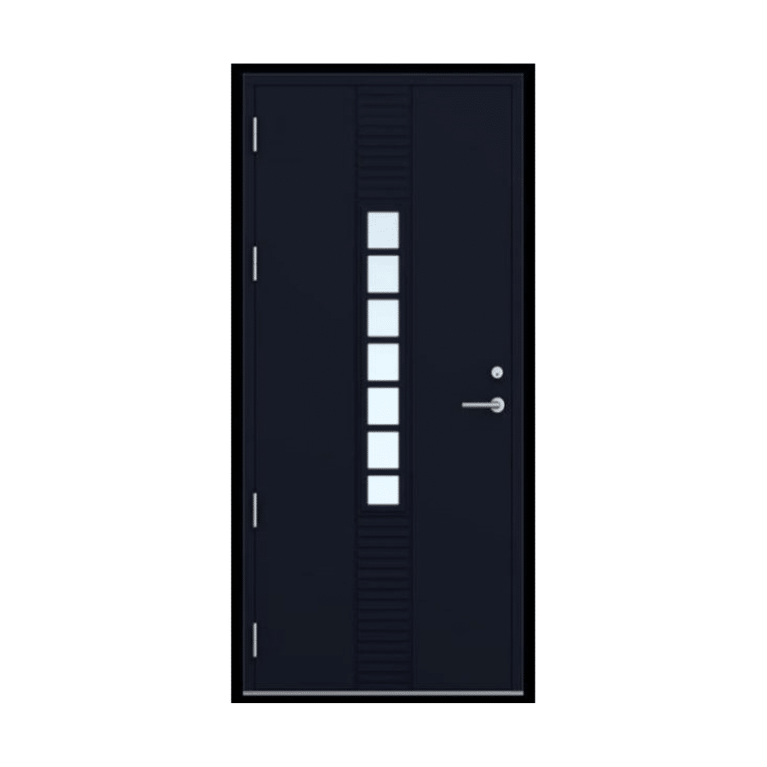 100 x 210 Tor antrasittgrå