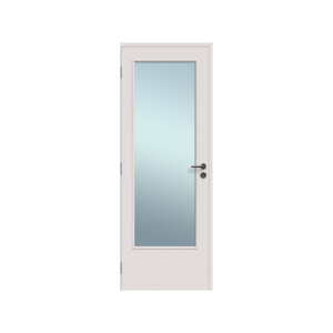 Nordic Door B30 med brannglass GD375-01 Foris